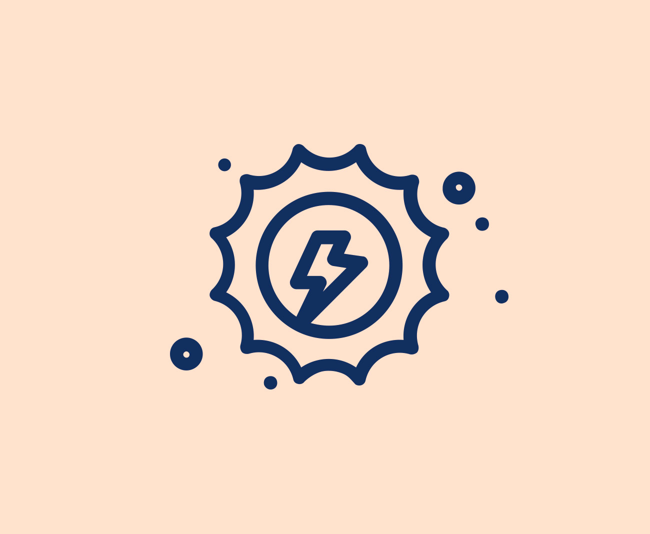 Bild mit icon zum Thema Energiemanagement