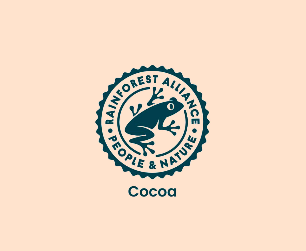 Bild mit Rainforest Alliance Logo