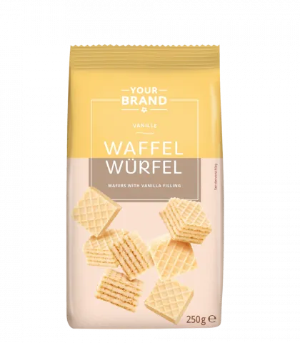 Your Brand Waffelwürfel Vanille