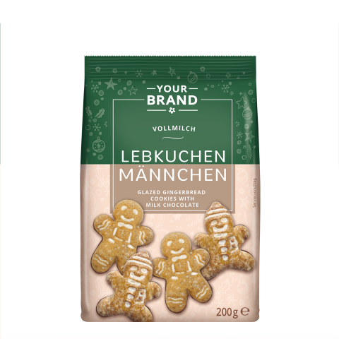 Lebkuchenmännchen Vollmilch
