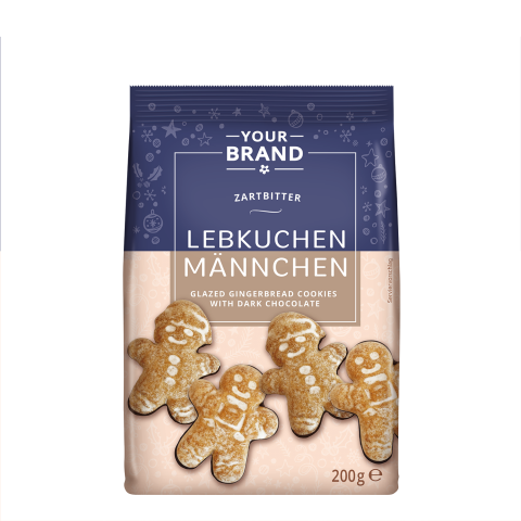 Lebkuchenmännchen Zartbitter