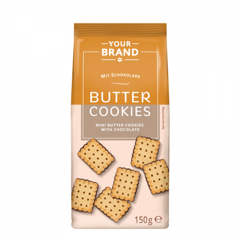 Schoko Butter Cookies