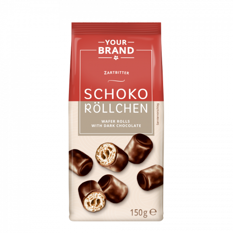 Schokoröllchen Zartbitter