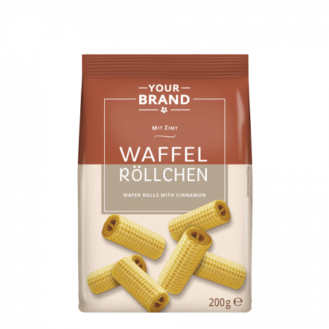 Zimt Waffel Röllchen