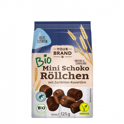 Bio Mini Schoko Roellchen