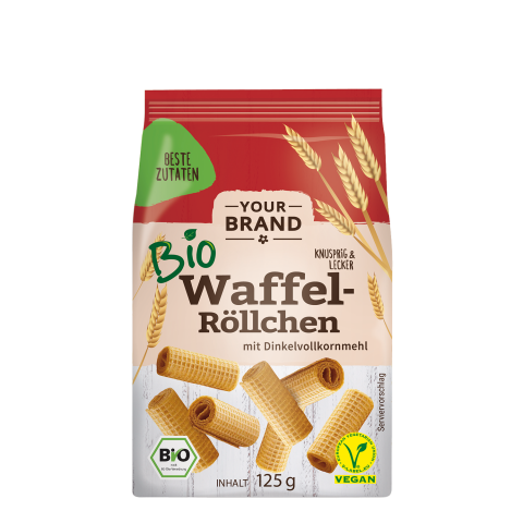 Bio Waffelroellchen